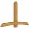 Ekena Millwork Bellingham Rough Sawn Timber Gable Bracket, Western Red Cedar, 84"W x 53"H x 6"D x 6"F, 15/12 Pitch GBW084X53X0606BEL00RWR - alternate 5